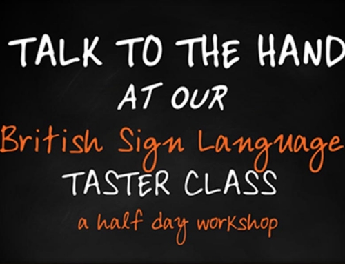 British Sign Language Taster Class